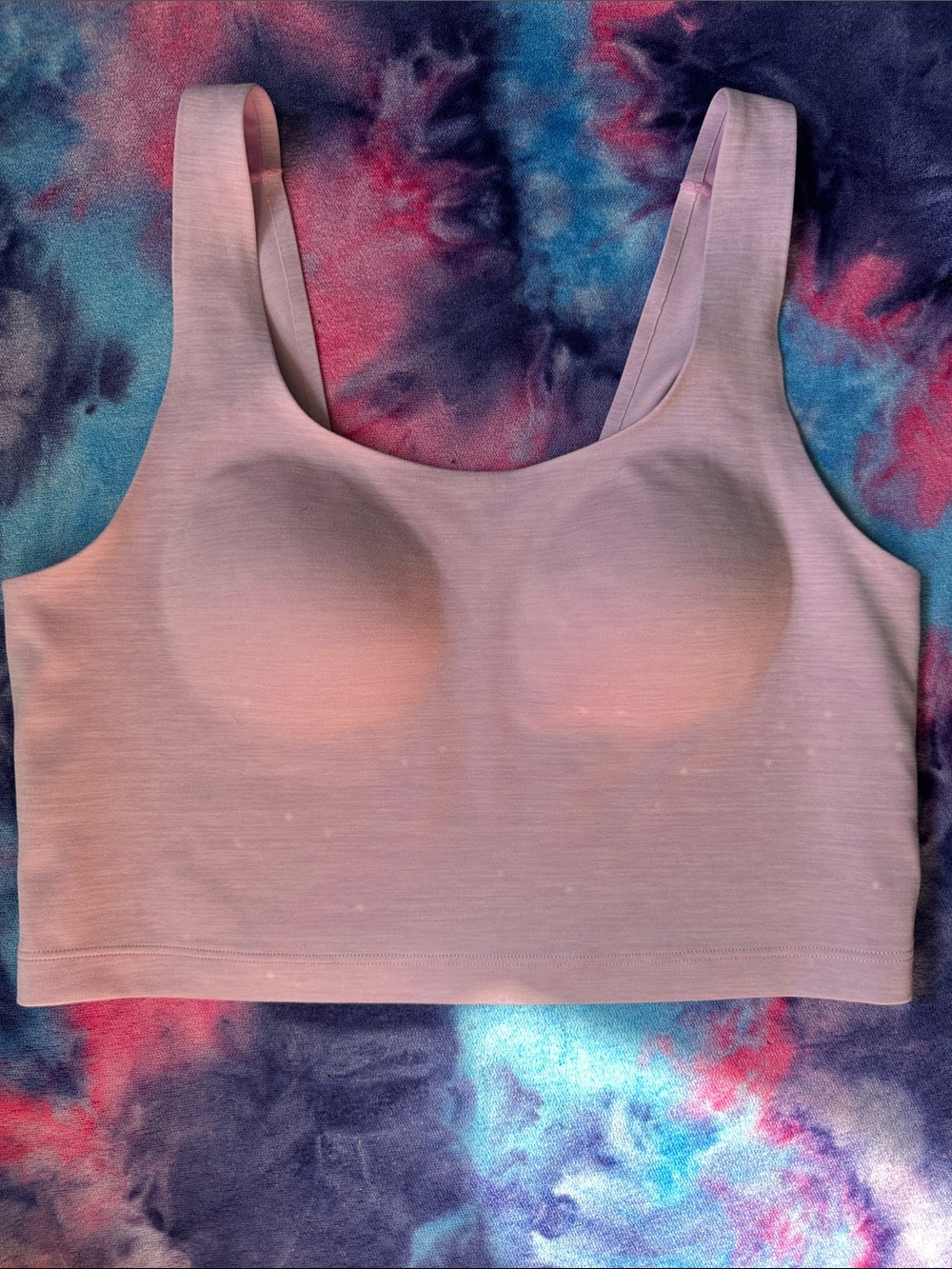 PINK Victoria's Secret Light Pink Seamless Scoop Bralette